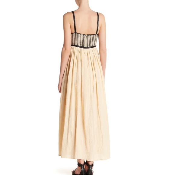 Moon River for Anthropologie White Embroidered Maxi Dress - Picture 2 of 2